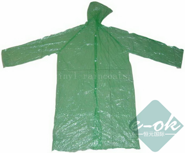 PE disposable Raincoats-003